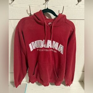 Red Indiana Hoosiers Hoodie- medium